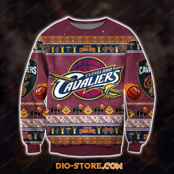 Cleveland Cavaliers Basketball Christmas Ugly Sweater