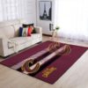 Chicago Bulls NBA Team Logo Wooden Style Nice Living Room Carpet Rug Home Decor