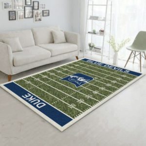 College Duke Team Home Field NFL Living Room Carpet Rug Home Decor