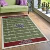 Dallas Cowboys Silver NFL Living Room Carpet Rug Home Decor