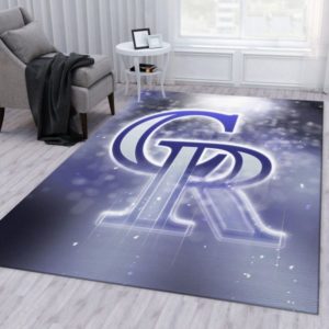 Colorado Rockies NFL Living Room Carpet Rug Home Decor