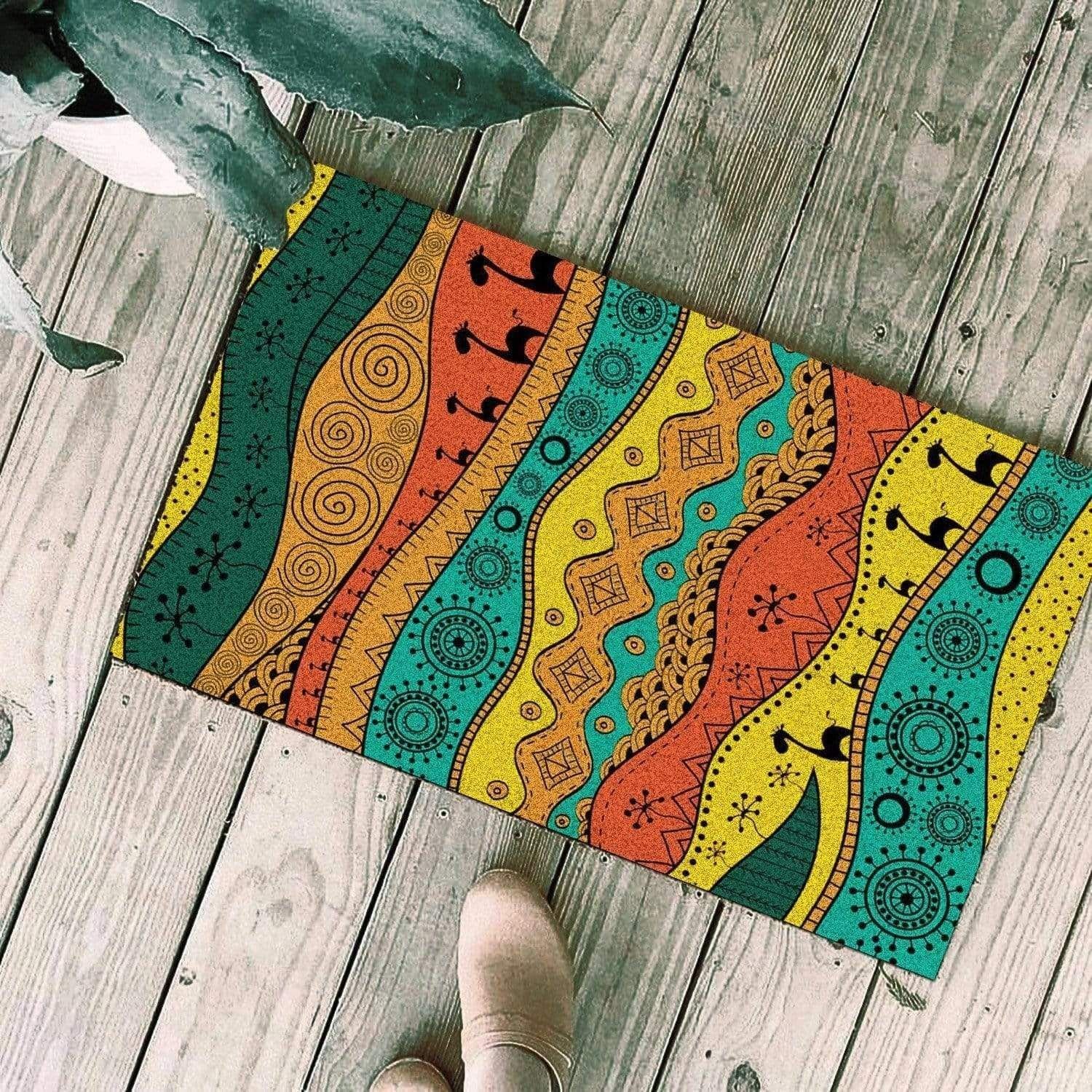 Colorful Traditional African Pattern Living Room Carpet Rug Home Decor Colorful Traditional African Pattern Living Room Carpet Rug Home Decor