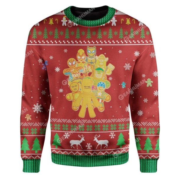 Cookie avengers Christmas Ugly Sweater
