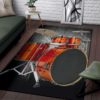 Arizona Cardinals NFL Living Room Rug Floor Decor Home Decor
