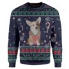 Columbus Blue Jackets Skull Flower Christmas Ugly Sweater