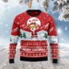 Corgi Merry Xmas Dab Christmas Ugly Sweater