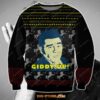 Cosmo Kramer Giddy Up Christmas Ugly Sweater