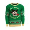 Coughing Cat Meme Christmas Ugly Sweater
