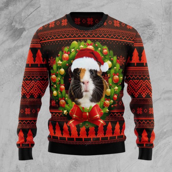 Cute Guinea Pig Christmas Ugly Sweater
