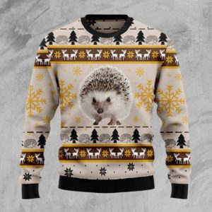 Cute Hedgehog Christmas Ugly Sweater