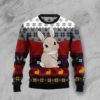 Cute Goat Santa Christmas Ugly Sweater