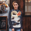 Dachshund Dog And Santa Clause Christmas Ugly Sweater