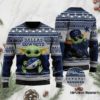 Packers White Big Logo Knit Christmas Ugly Sweater