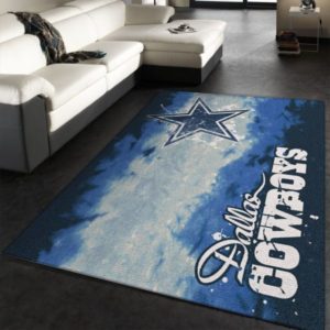 Dallas Cowboys Logo NFL Gifts Living Room Carpet Rug Home Decor