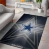 Dallas Cowboys Logo NFL Living Room Carpet Rug Home Decor