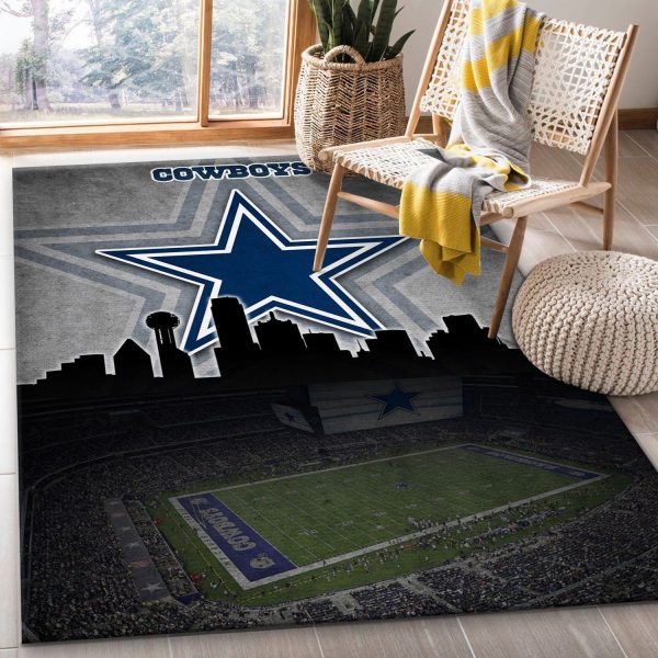 Dallas Cowboys NFL Living Room Carpet Rug Home Decor Dallas Cowboys NFL Living Room Carpet Rug Home Decor