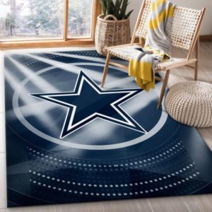 Dallas Cowboys NFL Team Home Field NFL Living Room Carpet Rug Home Decor