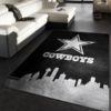 Dallas Cowboys NFL Team Logos Living Room Carpet Rug Home Decor