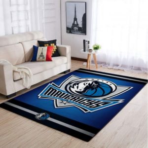 Dallas Mavericks NBA Team Logo Style Nice Living Room Carpet Rug Home Decor