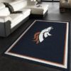Denver Broncos Logo NFL Living Room Carpet Rug Home Decor