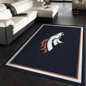 Denver Broncos Imperial Spirit Living Room Carpet Rug Home Decor