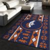 Denver Broncos NFL Team Logo Helmet Nice Gift Living Room Carpet Rug Home Decor