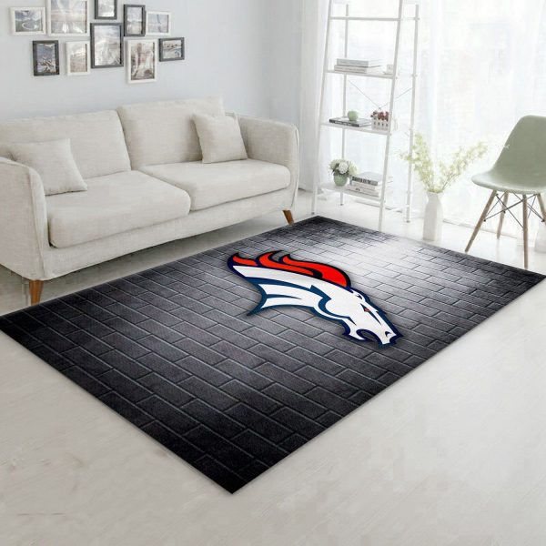 Denver Broncos NFL Living Room Carpet Rug Home Decor Denver Broncos NFL Living Room Carpet Rug Home Decor