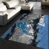 Detroit Lions American Football Living Room Carpet Rug Home Decor
