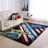 Detroit Lions NFL Team Logo Baby Yoda Us Style Nice Gift  Living Room Carpet Rug Home Decor
