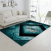 Georgia Bulldogs Team Home Field NFL Living Room Carpet Rug Home Decor