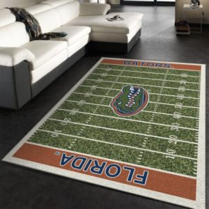 Florida Gators Team Home Field NFL Living Room Carpet Rug Home Decor