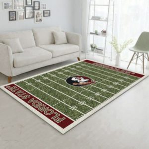 Florida State Seminoles Team Home Field NFL Living Room Carpet Rug Home Decor