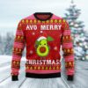 Funny Santa Arizona Cardinals Ho Ho Ho Christmas Ugly Sweater