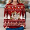 Black Cat Santa Christmas Ugly Sweater