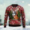 Funny Bulldog Reindeer Christmas Ugly Sweater