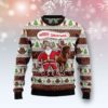 Funny Cowboy Santa Claus Christmas Ugly Sweater
