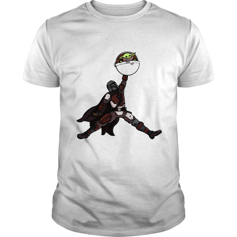 Funny Mandalorian Mando Jordan Gift TShirt Funny Mandalorian Mando Jordan Gift TShirt