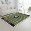 Georgia Bulldogs Team Home Field NFL Living Room Carpet Rug Home Decor