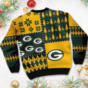 Green Bay Packers Christmas Ugly Sweaters Best Christmas Gift For Packers Fans