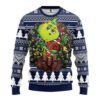Grinch Hug Atlanta Falcons NFL Christmas Ugly Sweater
