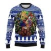 Groot Hug Buffalo Bills Christmas Ugly Sweater