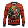 Groot Hug Cincinnati Bengals NFL Christmas Ugly Sweater
