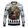 Owl Santa Christmas Ugly Sweater