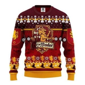 Gryffindor Harry Potter Unisex Christmas Ugly Sweater
