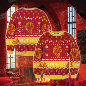 Gryffindor House Harry Potter Unisex Christmas Ugly Sweater