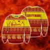 Harry Potter Brave Like A Gryffindor Christmas Ugly Sweater