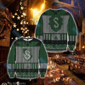 Harry Potter Cunning Like A Slytherin Christmas Ugly Sweater