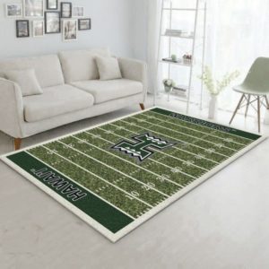 Hawaii Rainbow Warriors Team Home Field NFL Living Room Carpet Rug Home Decor