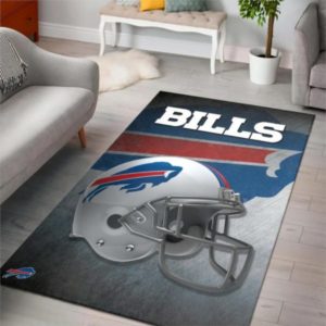 Helmets Buffalo Bills NFL Living Room Carpet Rug Home Decor