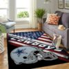 Louisville Cardina Team Home Field NFL Living Room Carpet Rug Home Decor